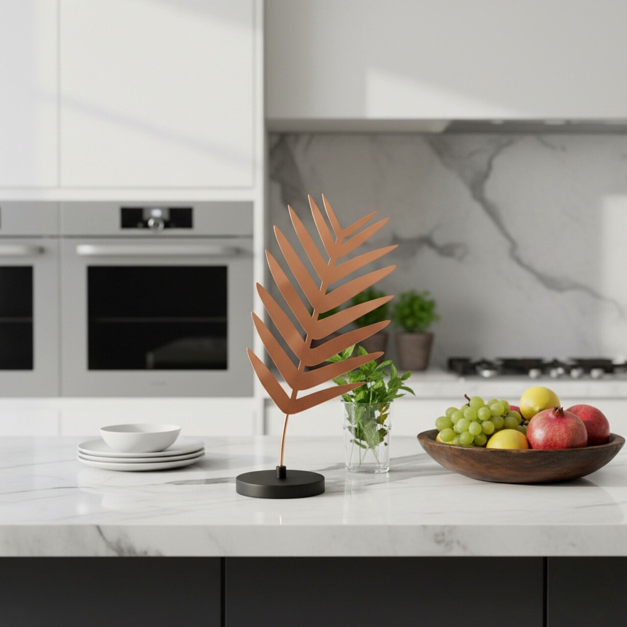 Decoratiune, Dm-004-A, 41x20x13 cm, Cupru/Negru - imagine 6